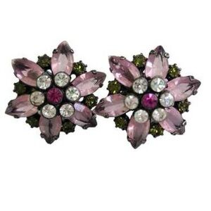 Vintage Avon Flower Earrings